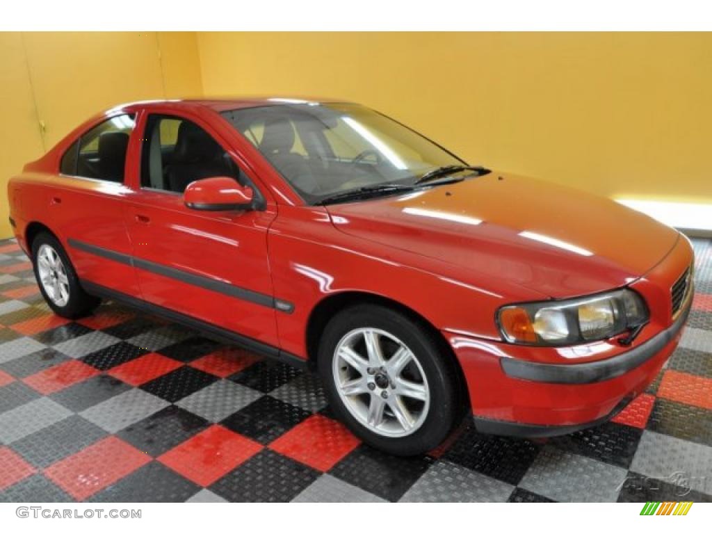 2002 S60 2.4 - Red / Graphite photo #1