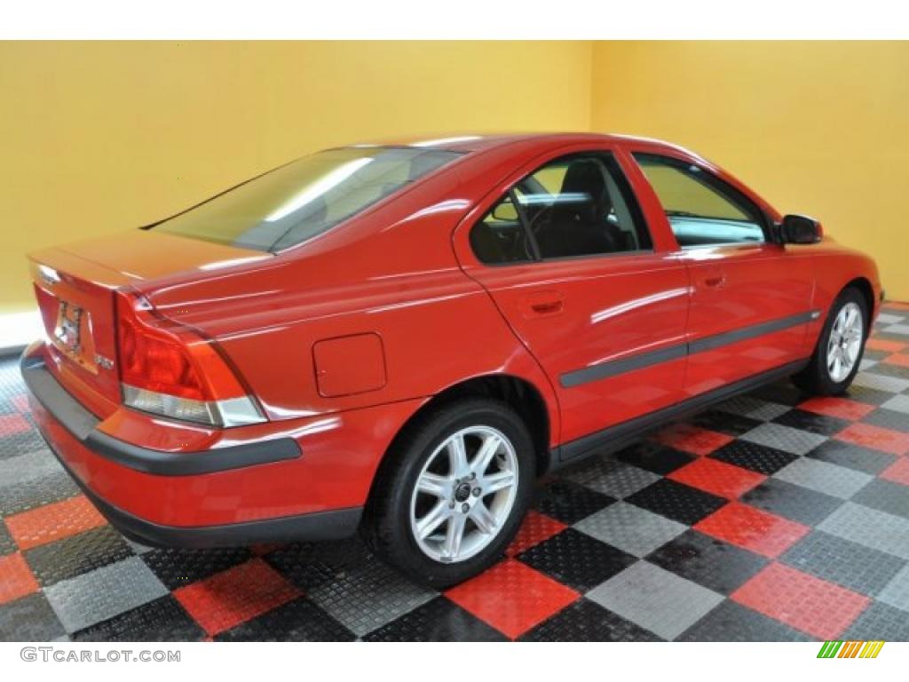 2002 S60 2.4 - Red / Graphite photo #6
