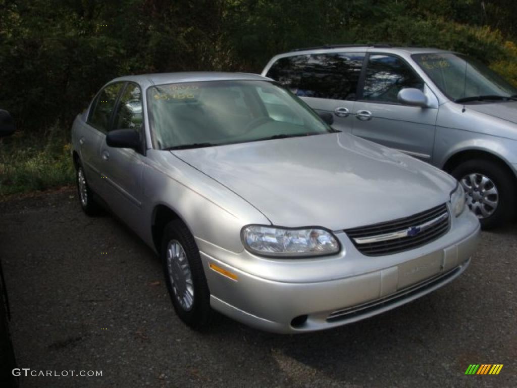 2003 Malibu Sedan - Galaxy Silver Metallic / Gray photo #1