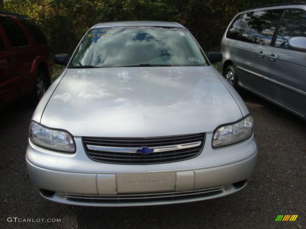 2003 Malibu Sedan - Galaxy Silver Metallic / Gray photo #6