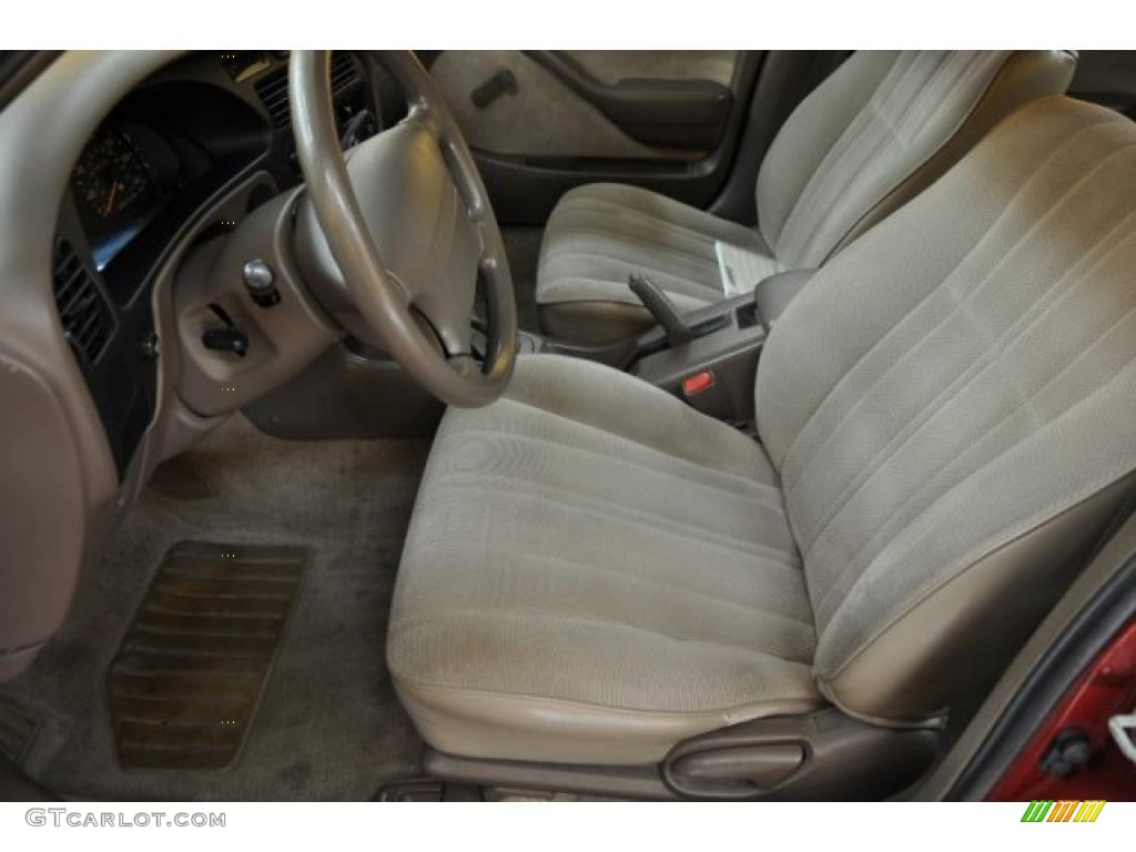 1995 Camry DX Sedan - Sunfire Red Metallic / Beige photo #11
