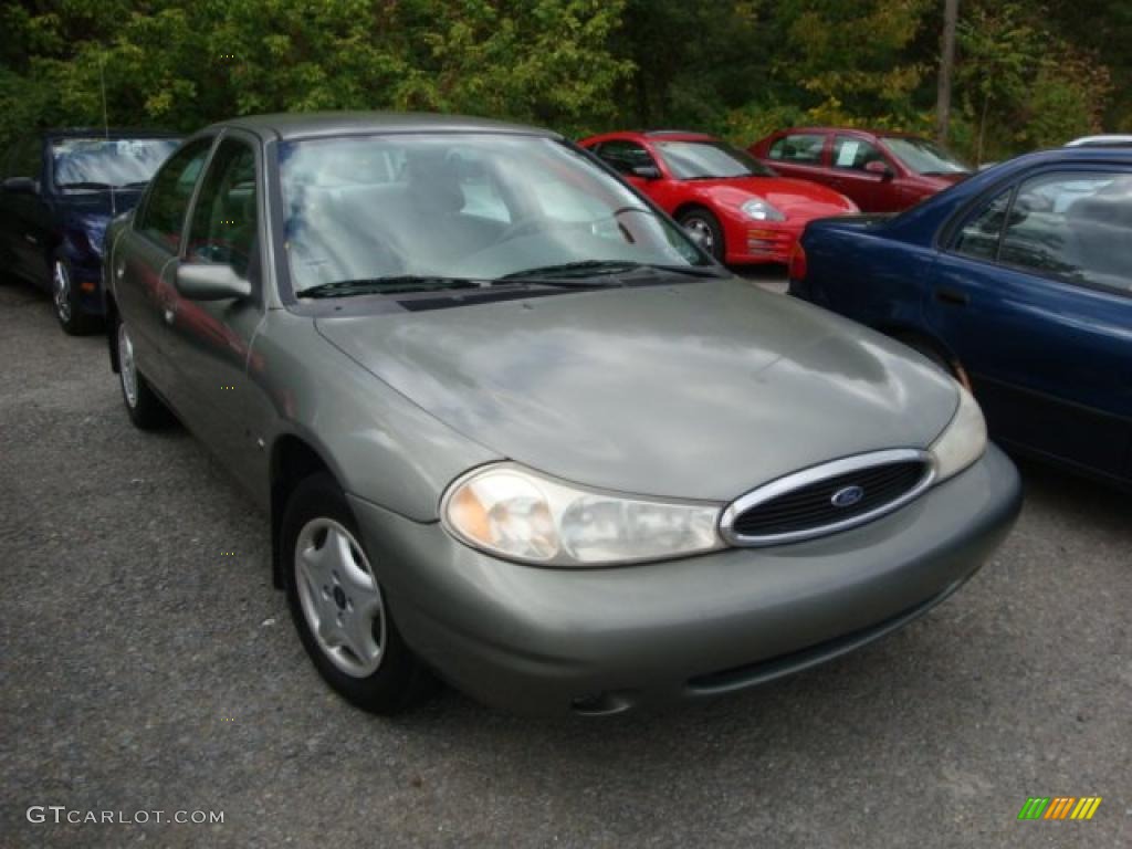 1998 Contour LX - Spruce Green Metallic / Medium Parchment photo #1