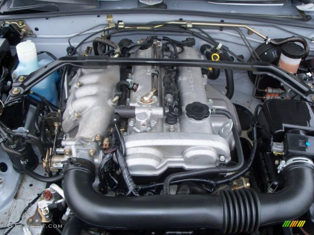 2003 Mazda MX-5 Miata Roadster 1.8L DOHC 16V VVT 4 Cylinder Engine Photo #37507638