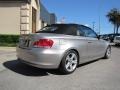 2008 Cashmere Silver Metallic BMW 1 Series 128i Convertible  photo #7