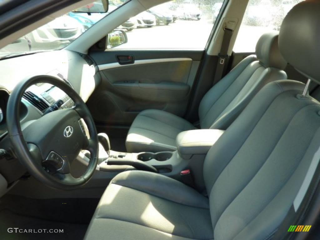 2009 Sonata SE - Slate Blue / Gray photo #9