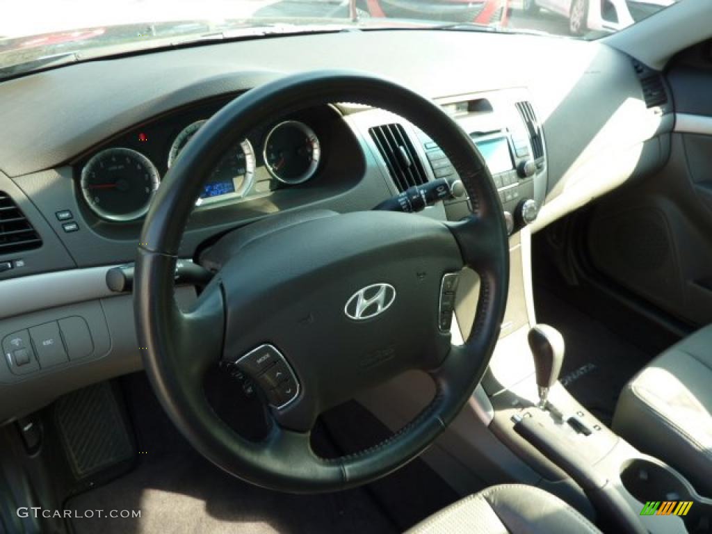 2009 Sonata SE - Slate Blue / Gray photo #10