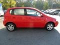 Victory Red - Aveo LS Hatchback Photo No. 5