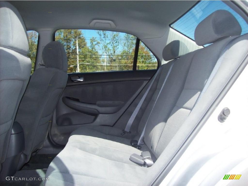2006 Accord Value Package Sedan - Alabaster Silver Metallic / Gray photo #13