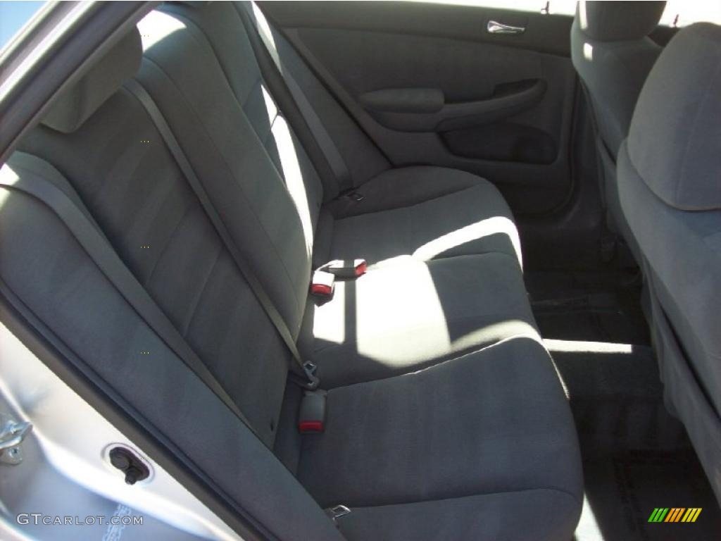 2006 Accord Value Package Sedan - Alabaster Silver Metallic / Gray photo #14