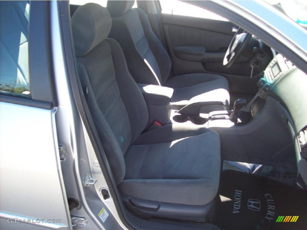 2006 Accord Value Package Sedan - Alabaster Silver Metallic / Gray photo #15
