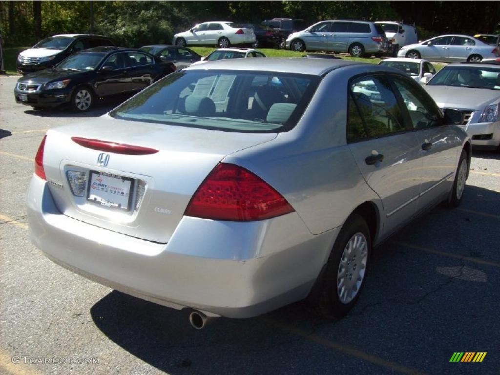 2006 Accord Value Package Sedan - Alabaster Silver Metallic / Gray photo #19