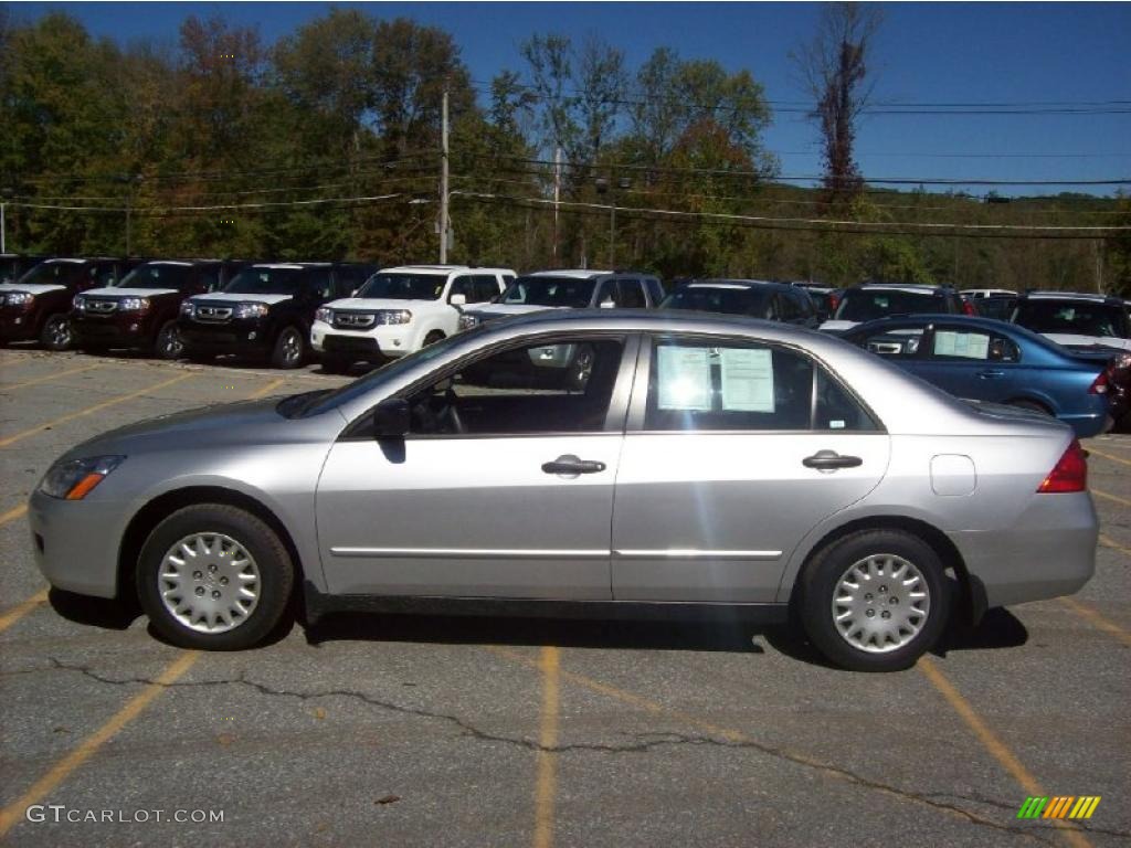 2006 Accord Value Package Sedan - Alabaster Silver Metallic / Gray photo #21