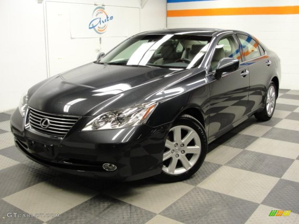 2007 ES 350 - Smokey Granite Mica / Light Gray photo #2