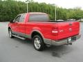 2005 Bright Red Ford F150 XLT SuperCab  photo #2