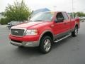 2005 Bright Red Ford F150 XLT SuperCab  photo #22