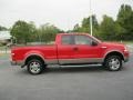 2005 Bright Red Ford F150 XLT SuperCab  photo #24