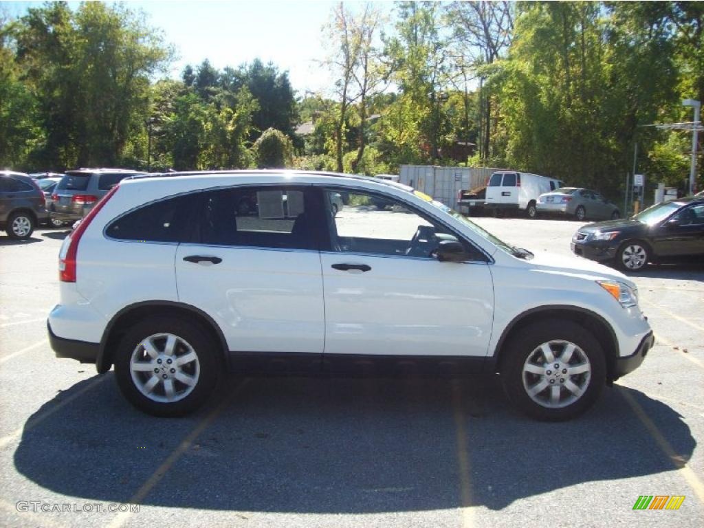 2007 CR-V EX 4WD - Taffeta White / Gray photo #21