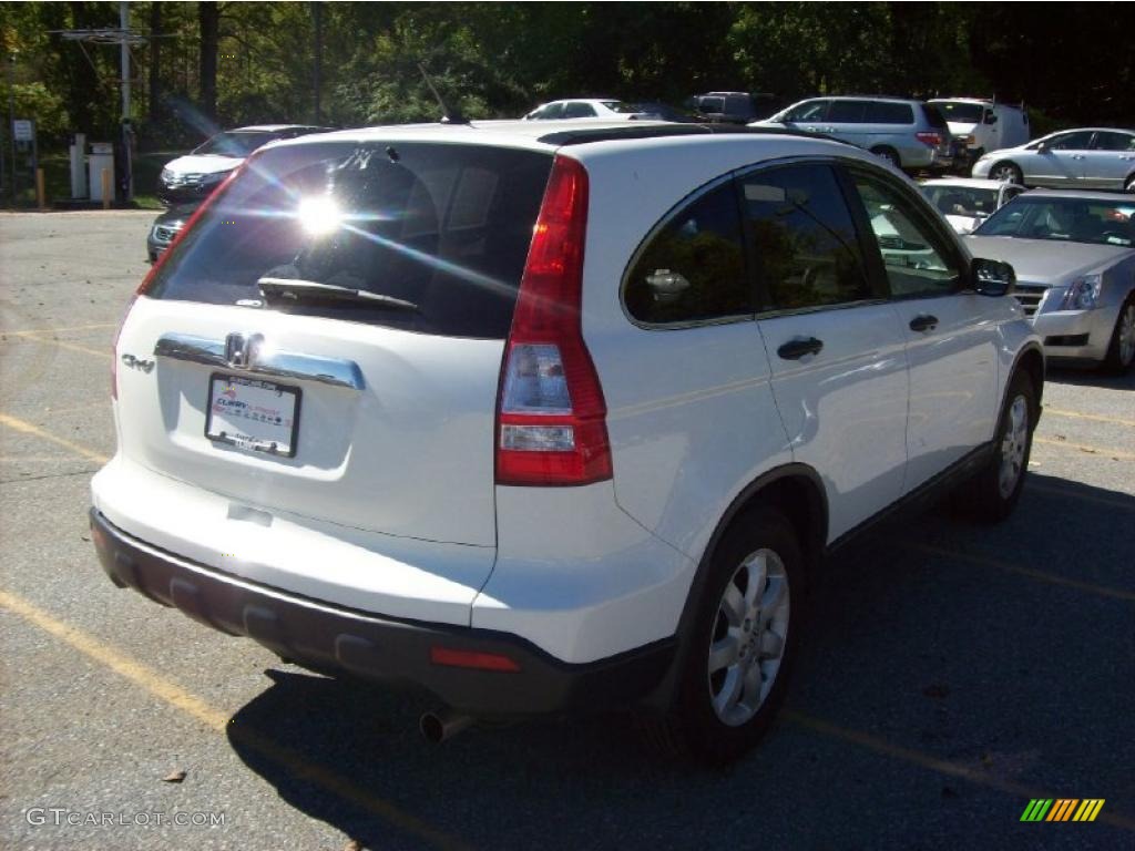 2007 CR-V EX 4WD - Taffeta White / Gray photo #24