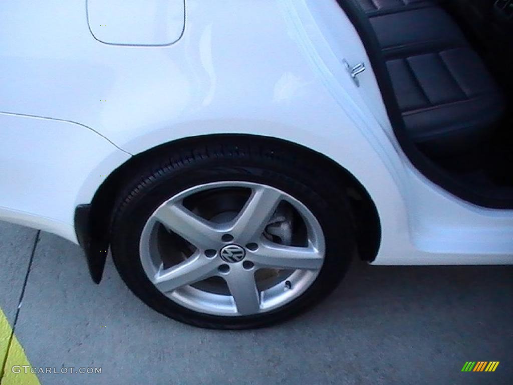 2009 Jetta TDI Sedan - Candy White / Art Grey photo #14