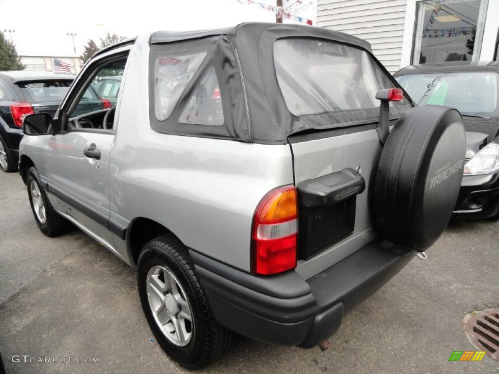 Silverleaf Metallic 2003 Chevrolet Tracker Convertible Exterior Photo #37515670