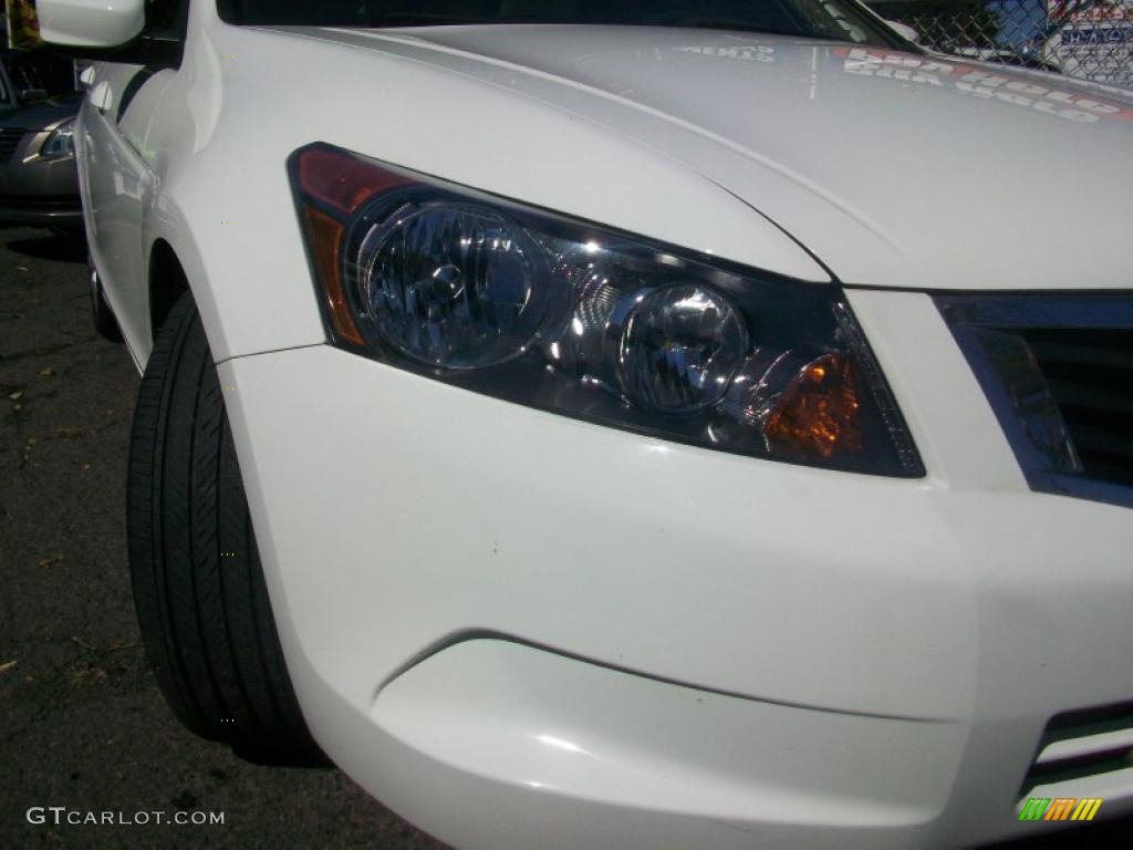 2008 Accord EX Sedan - Taffeta White / Ivory photo #29