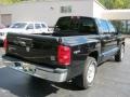 2008 Brilliant Black Dodge Dakota Laramie Crew Cab 4x4  photo #2