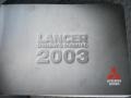 2003 Munich Silver Metallic Mitsubishi Lancer LS  photo #10