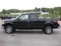 2010 Tuxedo Black Ford F150 XLT SuperCab 4x4  photo #1