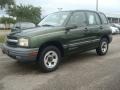 2000 Medium Green Metallic Chevrolet Tracker Hard Top  photo #2