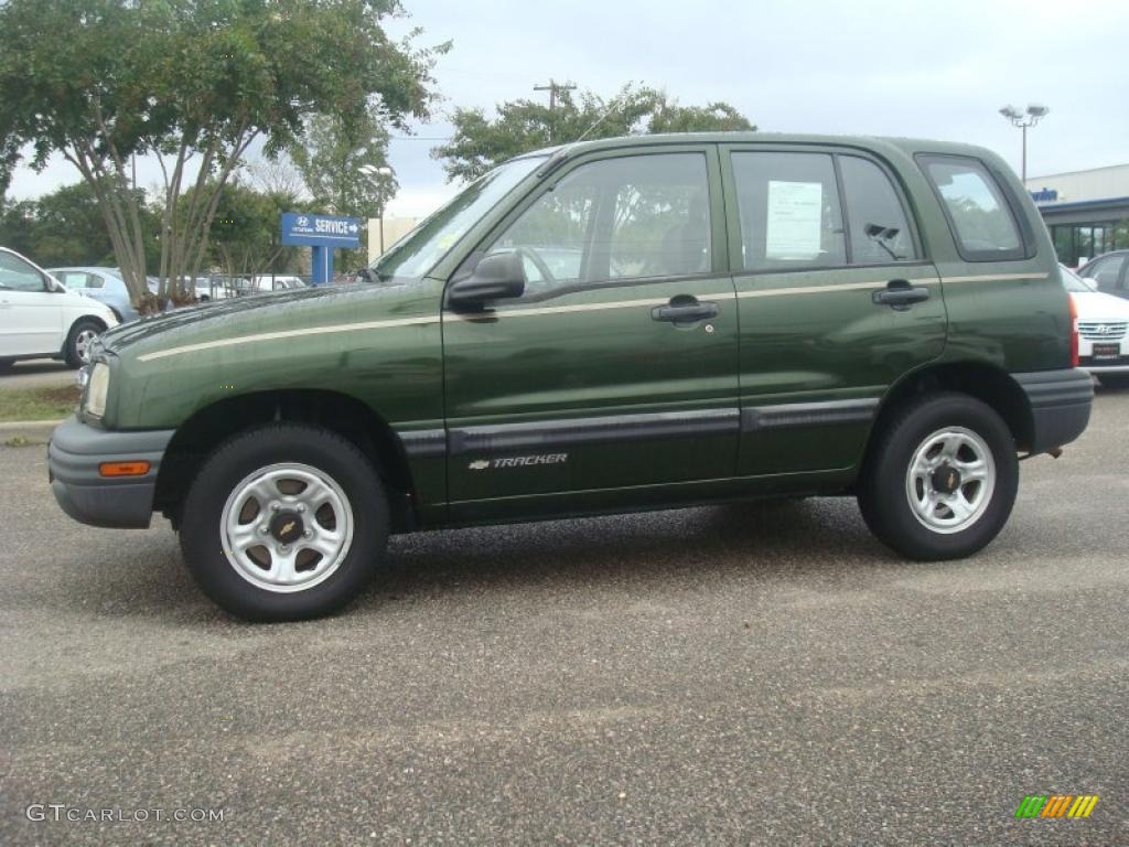2000 Tracker Hard Top - Medium Green Metallic / Medium Gray photo #3