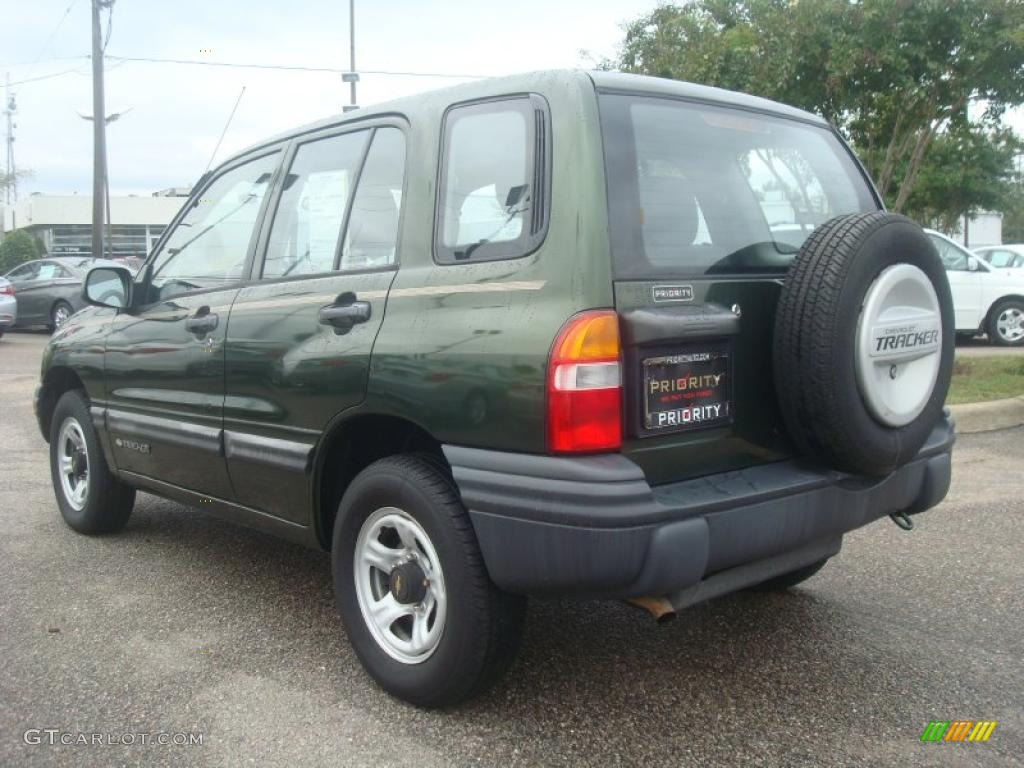 2000 Tracker Hard Top - Medium Green Metallic / Medium Gray photo #5