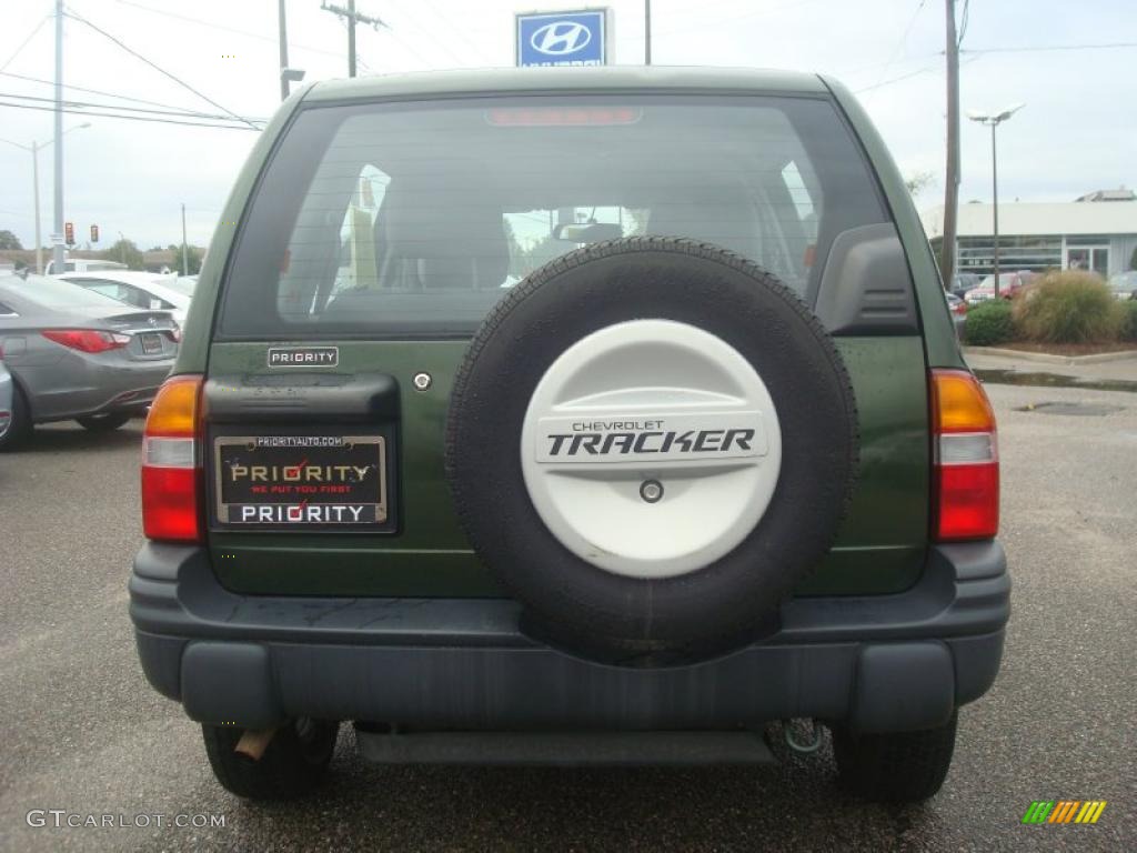 2000 Tracker Hard Top - Medium Green Metallic / Medium Gray photo #6