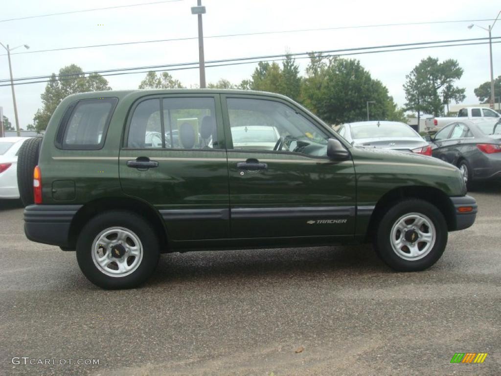 2000 Tracker Hard Top - Medium Green Metallic / Medium Gray photo #8