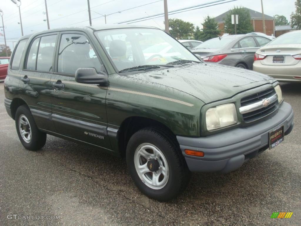 2000 Tracker Hard Top - Medium Green Metallic / Medium Gray photo #9