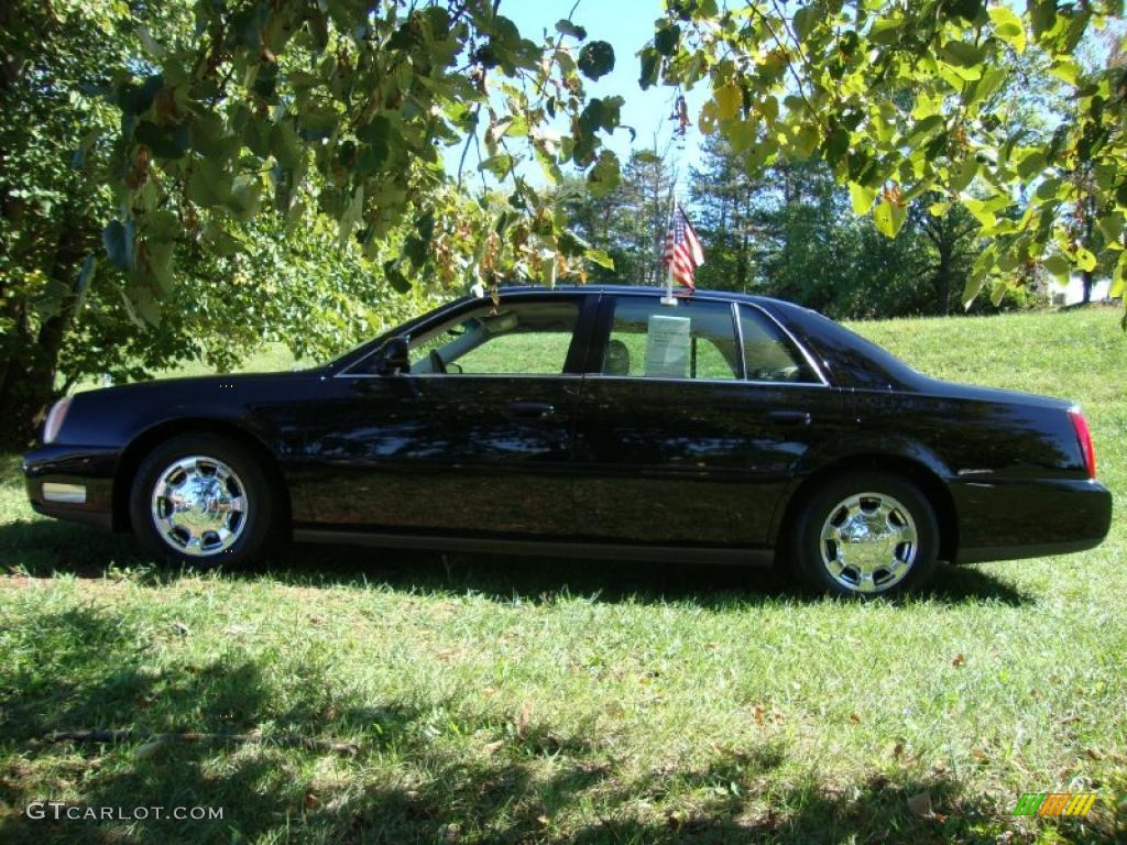 2002 DeVille Sedan - Sable Black / Dark Gray photo #10