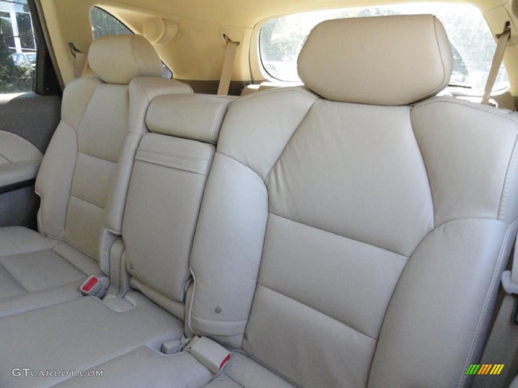 2007 MDX Technology - Aspen White Pearl / Parchment photo #14