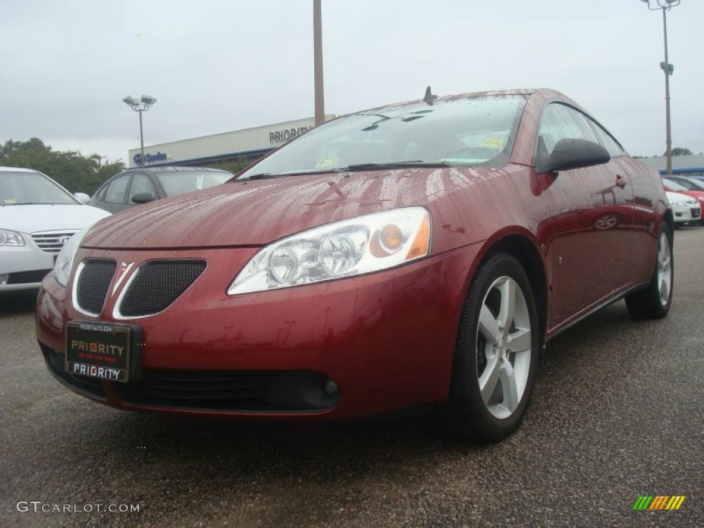 2008 G6 GT Coupe - Performance Red Metallic / Ebony Black photo #1