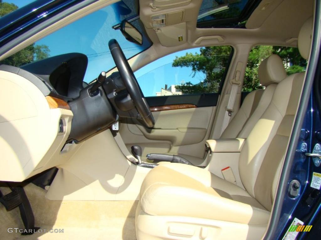 2008 TSX Sedan - Royal Blue Pearl / Parchment photo #9