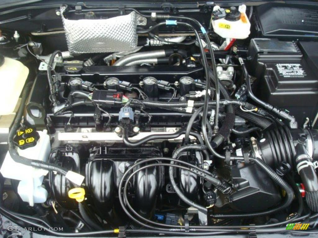 2007 Ford Focus ZX4 SES Sedan 2.0 Liter DOHC 16-Valve 4 Cylinder Engine Photo #37522540