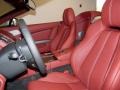  2011 V8 Vantage Roadster Chancellor Red Interior