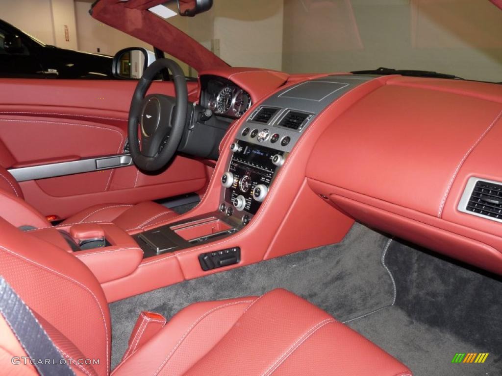Chancellor Red Interior 2011 Aston Martin V8 Vantage Roadster Photo #37523136