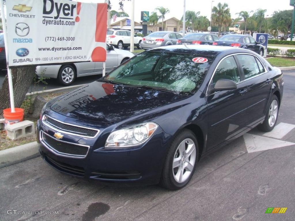 2010 Malibu LS Sedan - Imperial Blue Metallic / Titanium photo #1