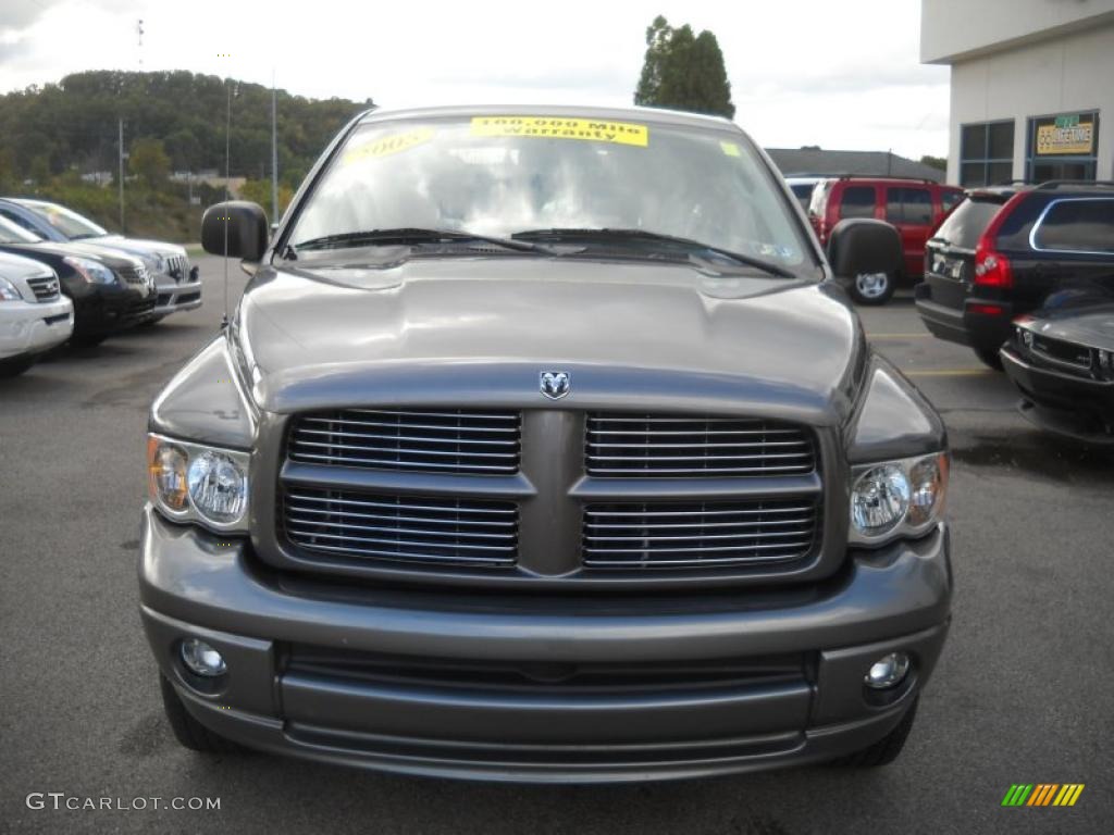 2005 Ram 1500 SLT Quad Cab 4x4 - Mineral Gray Metallic / Dark Slate Gray photo #19