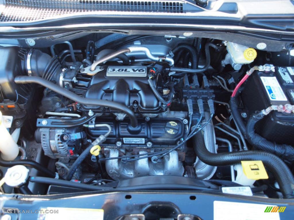 2008 Chrysler Town & Country Touring 3.8 Liter OHV 12-Valve V6 Engine Photo #37529915
