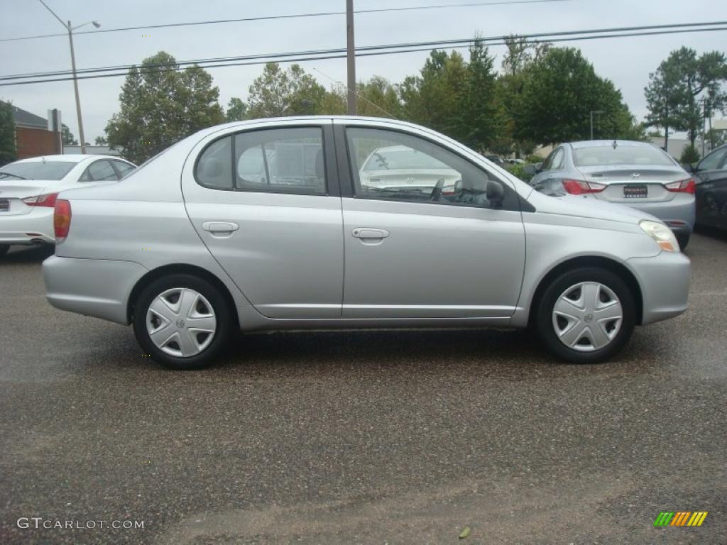2005 ECHO Sedan - Silver Streak Mica / Dark Charcoal photo #7