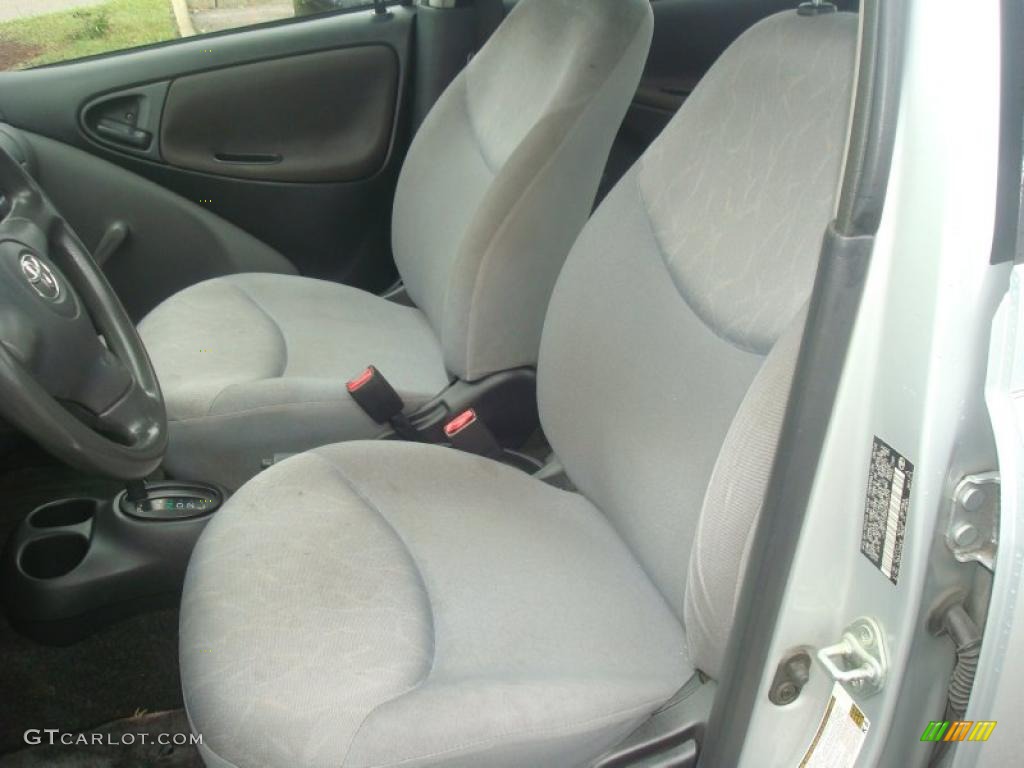 2005 ECHO Sedan - Silver Streak Mica / Dark Charcoal photo #10
