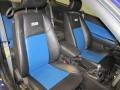 Ebony/Blue 2006 Chevrolet Cobalt SS Supercharged Coupe Interior Color