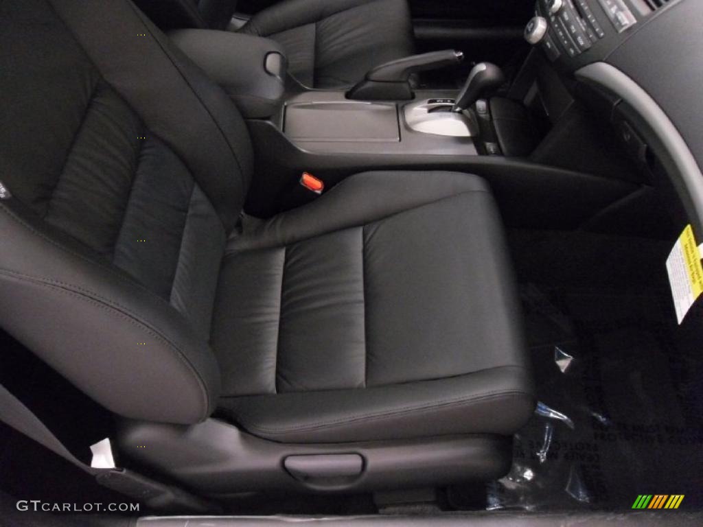 2011 Accord EX-L V6 Coupe - San Marino Red / Black photo #21