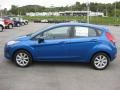 2011 Blue Flame Metallic Ford Fiesta SE Hatchback  photo #1