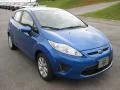 2011 Blue Flame Metallic Ford Fiesta SE Hatchback  photo #4